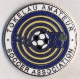 Токелау,федерация футбола (не-ФИФА) ЭМАЛЬ /Tokelau football federation pin badge