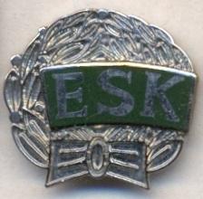 футбол.клуб Энчепинг (Швеция) ЭМАЛЬ / Enkopings SK FK,Sweden football pin badge