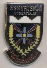 футбольный клуб Ассириска (Швеция) ЭМАЛЬ /Assyriska FF,Sweden football pin badge