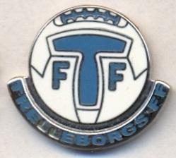 футбол.клуб Треллеборг (Швеция) ЭМАЛЬ / Trelleborgs FF,Sweden football pin badge