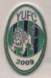 футбол.клуб Янгон Юнайтед (Мьянма) ЭМАЛЬ / Yangon Utd,Myanmar football pin badge