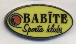 футбол.клуб Бабите (Латвия), ЭМАЛЬ / Babite SK, Latvia football enamel pin badge