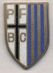 футбол.клуб Парма (Италия)2 ЭМАЛЬ / Parma FBC, Italy football replica1 pin badge