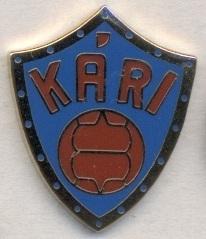 футбол.клуб Кари Акранес (Исландия) ЭМАЛЬ / KF Kari Akranes,Iceland football pin