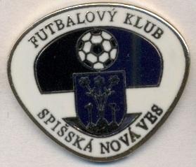 футбол.клуб Спишска (Словакия)1 ЭМАЛЬ /FK Spisska Nova Ves,Slovakia football pin
