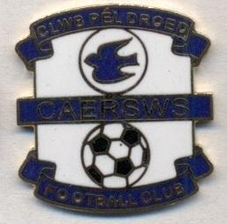 футбольный клуб Кайрсус (Уэльс)1 ЭМАЛЬ / CPD Caersws FC,Wales football pin badge
