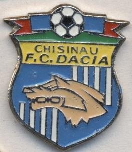 футбол.клуб Дачия Кишинев (Молдова)тяжмет /Dacia Chisinau,Moldova football badge