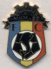 футбол.клуб МХМ-93 (Молдова) ЭМАЛЬ/FC MHM-93 Chisinau,Moldova football pin badge