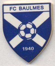 футбол.клуб Больм (Швейцария) тяжмет / FC Baulmes,Switzerland football pin badge