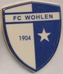 футбол.клуб Волен (Швейцария) тяжмет / FC Wohlen, Switzerland football pin badge
