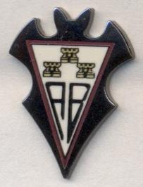 футбол.клуб Альбасете (Испан)2 ЭМАЛЬ /Albacete Balompie,Spain football pin badge