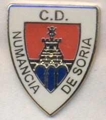 футбол.клуб Нумансия (Испания) ЭМАЛЬ /CD Numancia Soria,Spain football pin badge