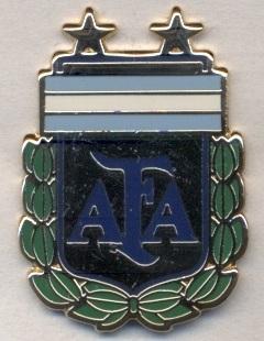 Аргентина, федерация футбола,№6, ЭМАЛЬ / Argentina football federation pin badge
