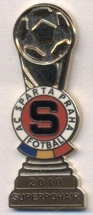футбол.клуб Спарта Прага (Чехия)суперкубок ЭМАЛЬ/Sparta Praha,Czech football pin