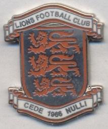 футбол.клуб Лайонс Гибралтар, №1, ЭМАЛЬ / Lions Gibraltar FC football pin badge