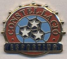 футбольный клуб Констелласьо (Андорра) ЭМАЛЬ /Constel-lacio,Andorra football pin