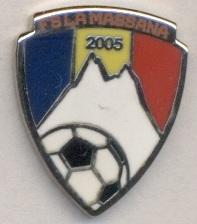 футбол.клуб Ла-Массана (Андорра) ЭМАЛЬ /FS La Massana,Andorra football pin badge