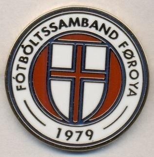 Фареры, федерация футбола, ЭМАЛЬ, большой / Faroe football federation pin badge