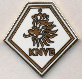 Голландия, федерация футбола,№4 ЭМАЛЬ /Netherlands football federation pin badge