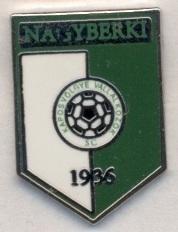 футбол.клуб Надьберки (Венгрия) ЭМАЛЬ /KVSC Nagyberki,Hungary football pin badge