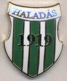 футбол.клуб Халадаш (Венгрия) ЭМАЛЬ выпуклый / Haladas VSE, Hungary football pin