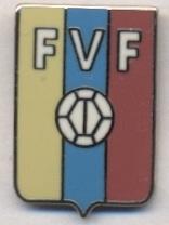 Венесуэла, федерация футбола,№2, ЭМАЛЬ / Venezuela football federation pin badge