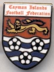 Каймановы О-ва,федерация футбола,№5, ЭМАЛЬ /Cayman football federation pin badge