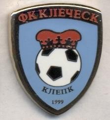 футбол.клуб Клеческ (Беларусь)2 ЭМАЛЬ / FC Klechesk, Belarus football pin badge