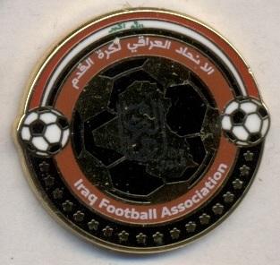 Ирак, федерация футбола, №2, ЭМАЛЬ / Iraq football federation enamel pin badge