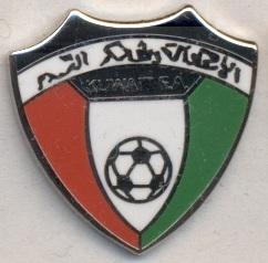 Кувейт, федерация футбола,№1 ЭМАЛЬ / Kuwait football federation enamel pin badge