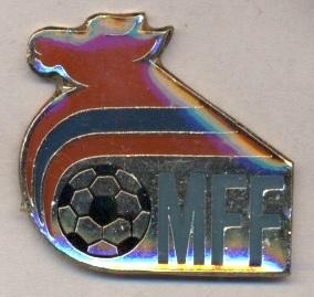 Монголия, федерация футбола, тяжмет / Mongolia football federation pin badge