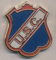 футбол.клуб Конкарно (Франция)1 ЭМАЛЬ / US Concarneau, France football pin badge