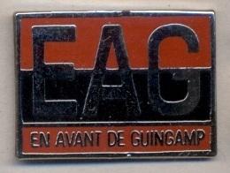 футбольный клуб Генгам (Франция)1 ЭМАЛЬ / EA Guingamp, France football pin badge