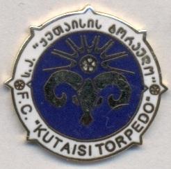 футбол.клуб Торпедо Кутаиси (Грузия)1 ЭМАЛЬ / Torpedo Kutaisi, Georgia pin badge