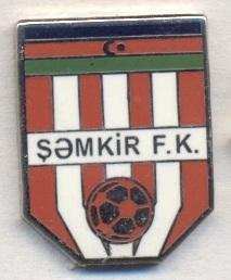 футбол.клуб Шамкир (Азербайд.)1 ЭМАЛЬ / Shamkir FC,Azerbaijan football pin badge