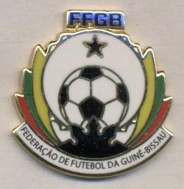Гвинея-Бисау, федерация футбола,№3 ЭМАЛЬ / Guinea-Bissau football federation pin