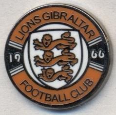 футбол.клуб Лайонс Гибралтар, №2, ЭМАЛЬ / Lions Gibraltar FC football pin badge