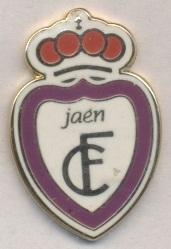 футбол.клуб Реал Хаэн (Испания) ЭМАЛЬ /Real Jaen,Spain football enamel pin badge