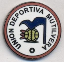 футбол.клуб Мутильвера (Испания), ЭМАЛЬ / UD Mutilvera, Spain football pin badge