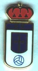 футбол.клуб Реал Овьедо (Испания)1 ЭМАЛЬ / Real Oviedo, Spain football pin badge