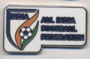 Индия, федерация футбола, №2 ЭМАЛЬ / India football federation enamel pin badge