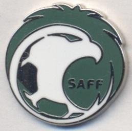 Саудов.Аравия,федерация футбола,№5, ЭМАЛЬ / Saudi Arabia football federation pin