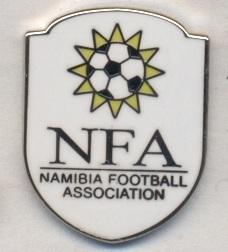 Намибия,федерация футбола,№3 ЭМАЛЬ /Namibia football federation enamel pin badge