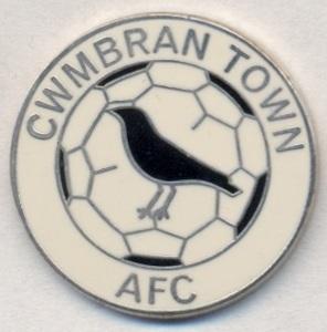 футбол.клуб Кумбран Таун (Уэльс)ЭМАЛЬ /Cwmbran Town AFC,Wales football pin badge