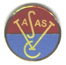 футбол.клуб Вашаш (Венгрия)1 ЭМАЛЬ / Vasas Budapest, Hungary football pin badge