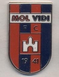 футбольный клуб МОЛ Види (Венгрия) ЭМАЛЬ /MOL Vidi FC,Hungary football pin badge