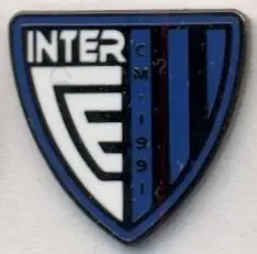 футбол.клуб Интер (Андорра)2 ЭМАЛЬ / Inter C.Escaldes,Andorra football pin badge