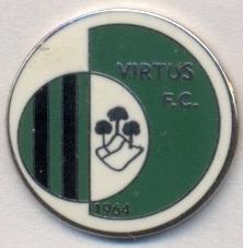 футбол.клуб Виртус (Сан-Марино)2 ЭМАЛЬ / FC Virtus,San Marino football pin badge