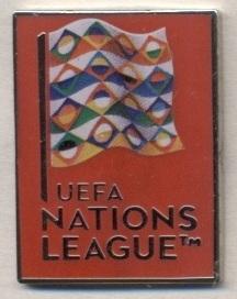 футбол,Лига Наций УЕФА 2018-19,№2 ЭМАЛЬ / UEFA Nations League football pin badge