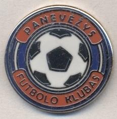 футбол.клуб Паневежис (Литва)2 ЭМАЛЬ / FK Panevezys,Lithuania football pin badge